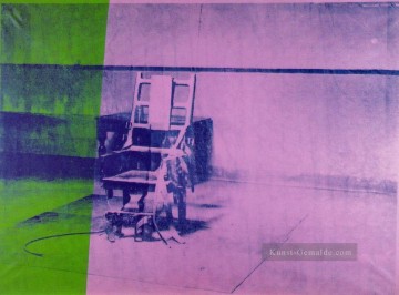 Andy Warhol Werke - Großer elektrischer Stuhl Andy Warhol